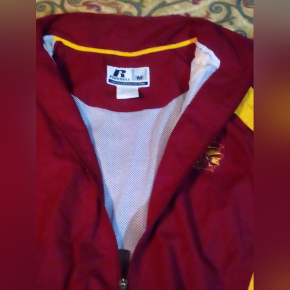 University of Southern California USC Trojans Sports Team Jacket Men's M Red - Picture 3 of 13
